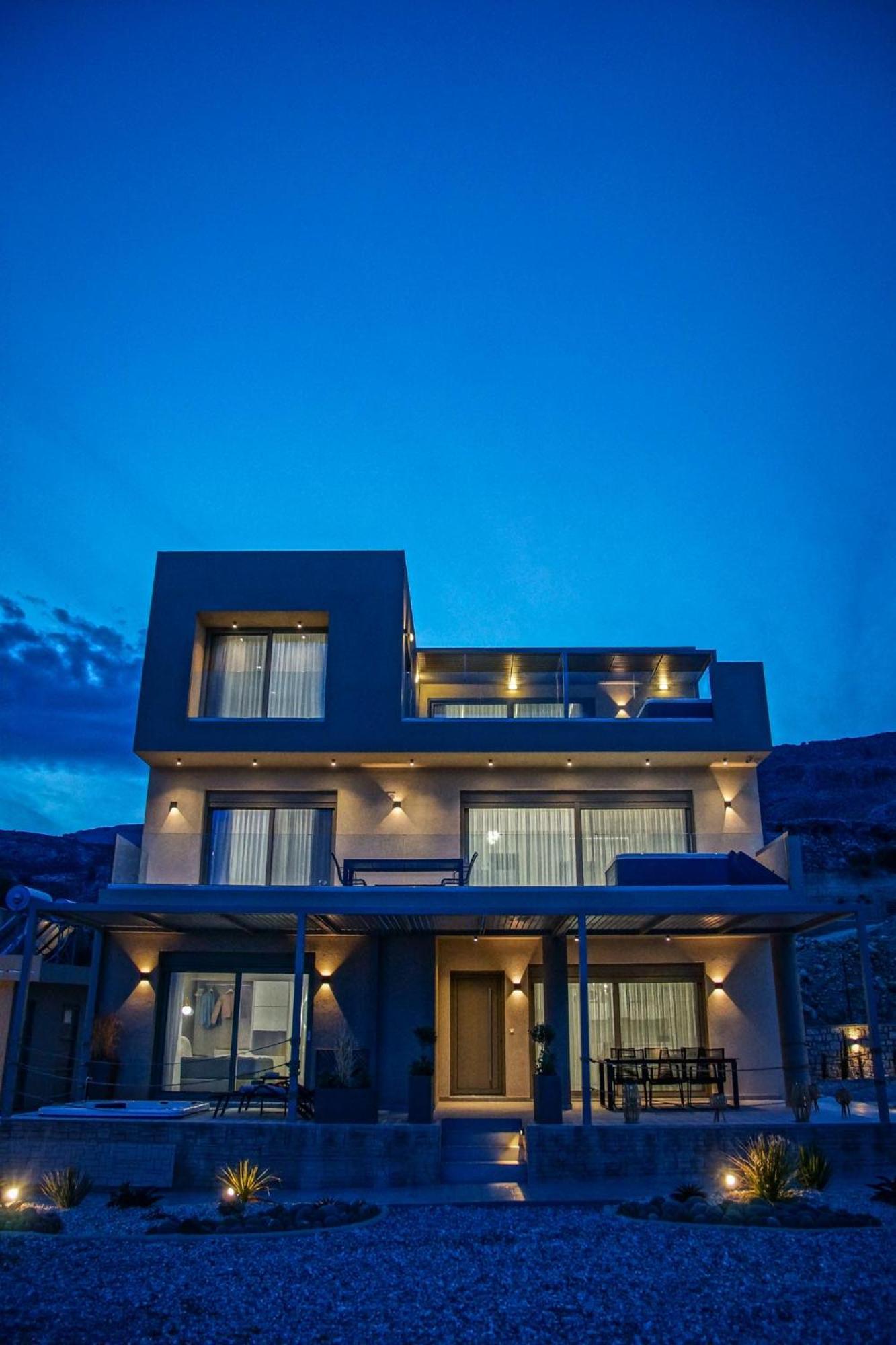 Aquamarine Luxury Suites Archangelos  Exteriör bild