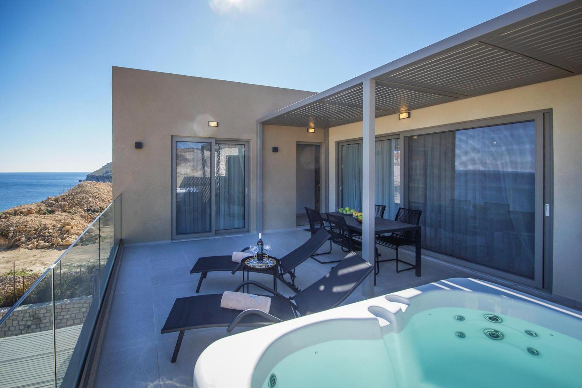 Aquamarine Luxury Suites Archangelos  Exteriör bild