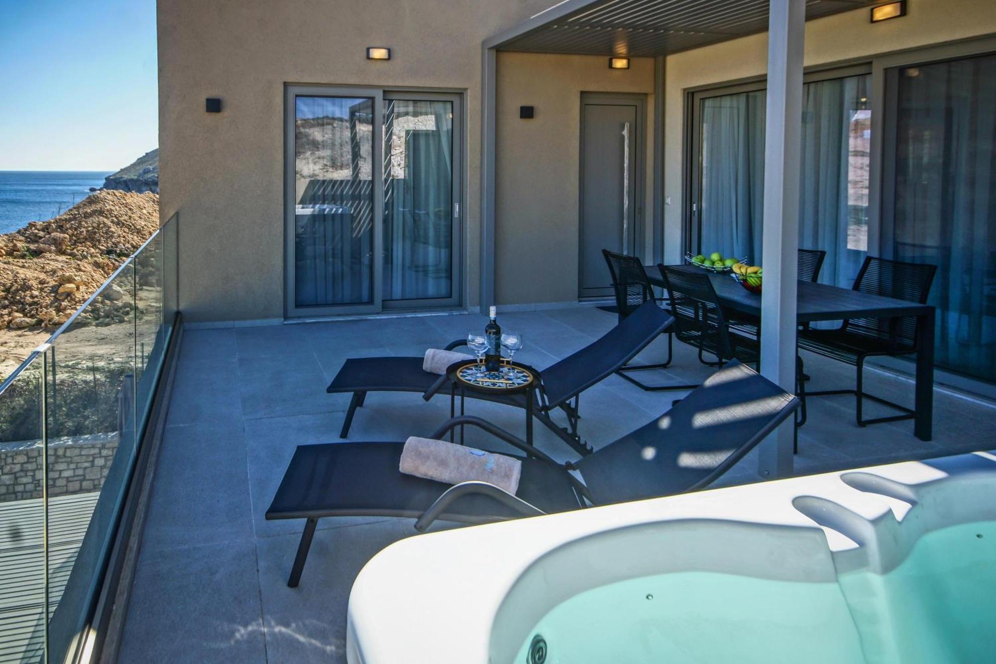 Aquamarine Luxury Suites Archangelos  Exteriör bild