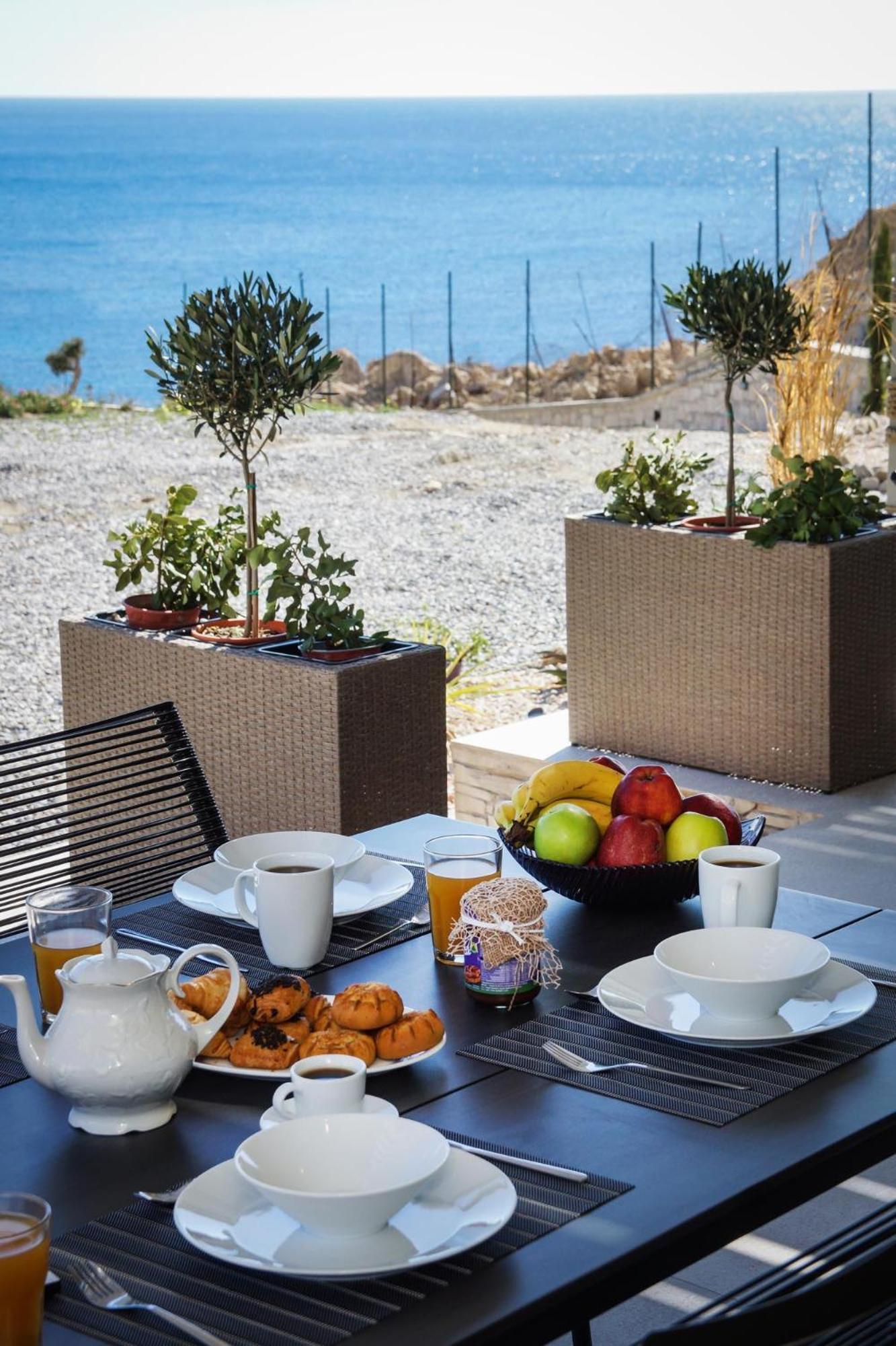 Aquamarine Luxury Suites Archangelos  Exteriör bild