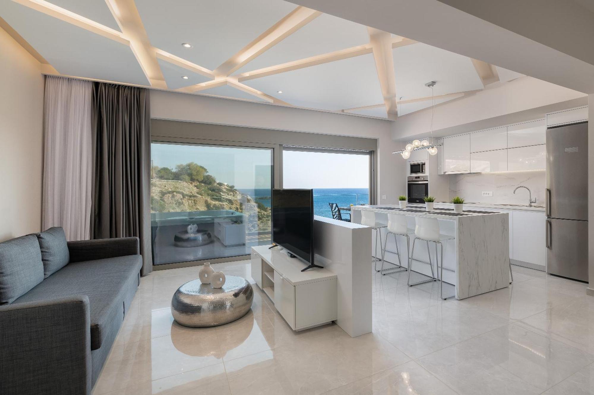 Aquamarine Luxury Suites Archangelos  Exteriör bild