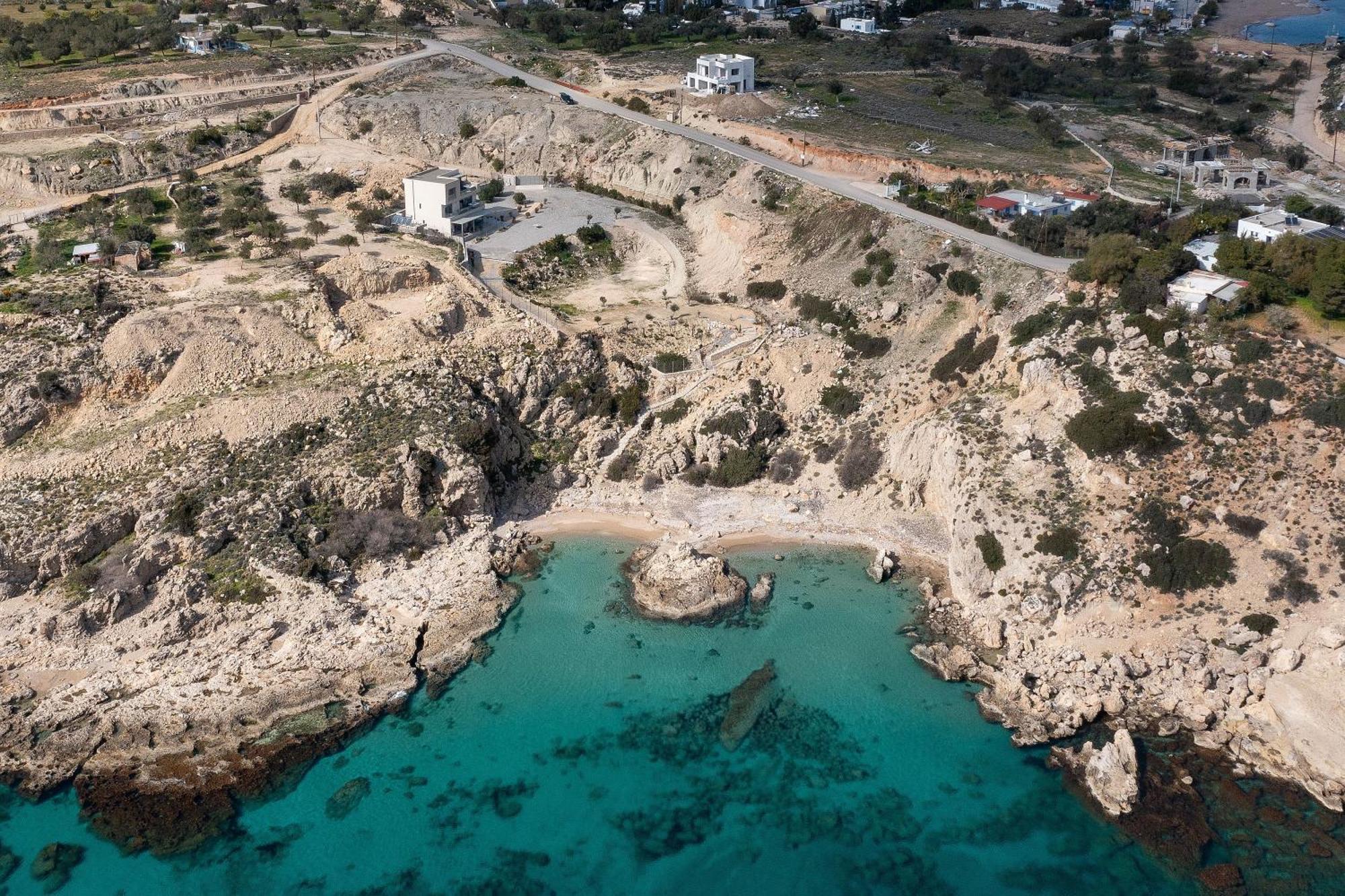 Aquamarine Luxury Suites Archangelos  Exteriör bild